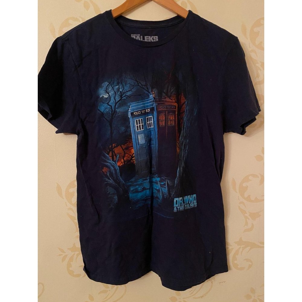 Dr. Who & The Daleks Concert Tshirt  Men’s T-Shirt